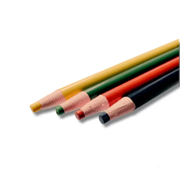 Lápiz de cera - Colores: rojo, amarillo, verde, azul