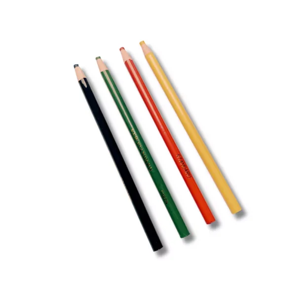 Lápiz de cera - Colores: rojo, amarillo, verde, azul