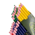 Lápiz de cera - Colores: rojo, amarillo, verde, azul