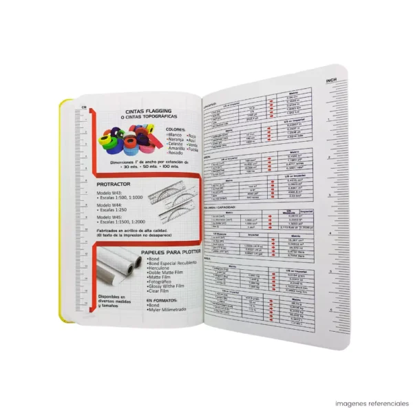 Libreta de campo: resistente al agua, modelo: 360 (Incluye Estuche)