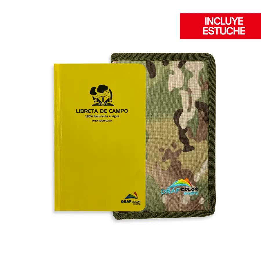 Libreta de campo + estuche