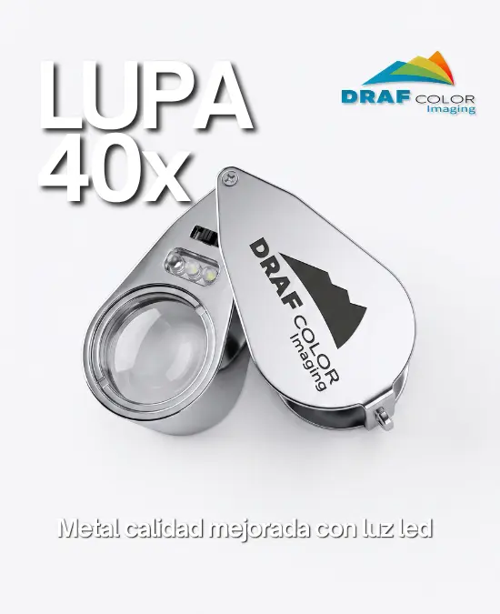 Lupa 40X - Draf Color Imaging