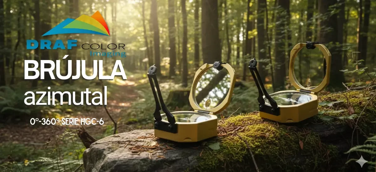 Brújula modelo azimutal - Draf Color Imaging Brújula modelo azimutal - Draf Color Imaging