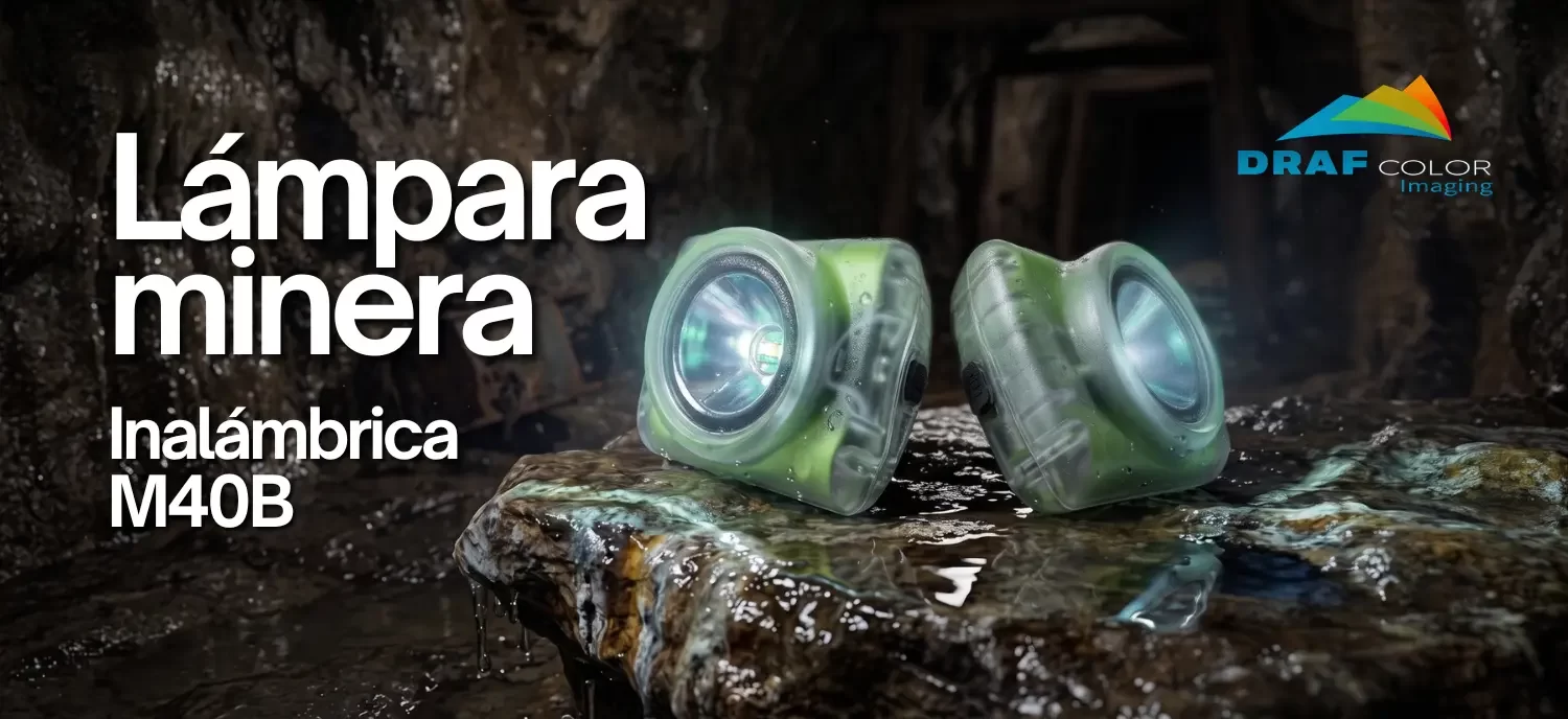 Lámpara minera inalámbrica M40B Lámpara minera inalámbrica M40B