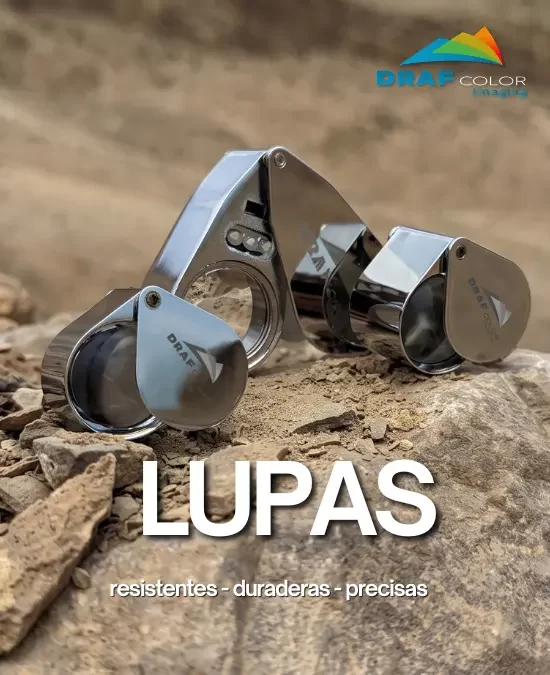Lupas 10x, 20x y 40x - Draf Color Imaging